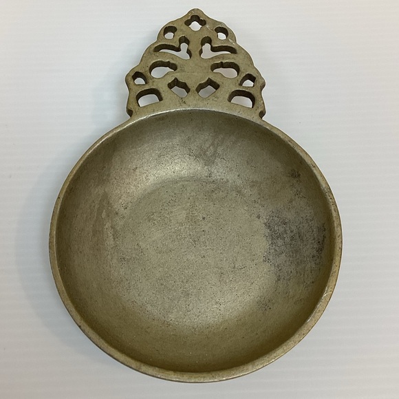 Lot Of 4 Vintage Wilton Columbia RWP# 129 Pewter Porridge With Ornate Handle - Picture 2 of 7